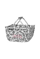 Mini Market Basket-Gray Floral