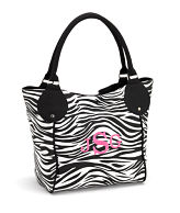 Canvas Purse-Zebra
