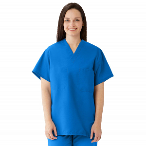 RCA Healthcare scrub TOP ROYAL blue (Nurse Aide Dual Enrollment)