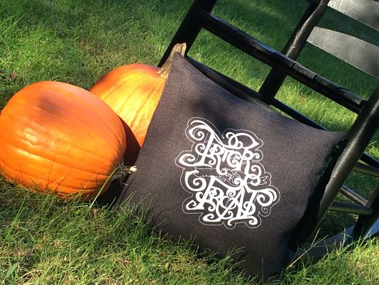 Trick or Treat pillow